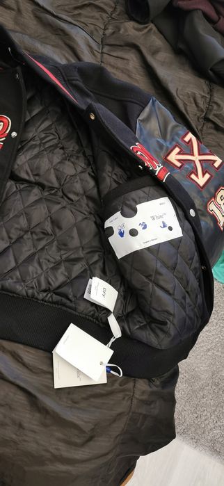 Jacheta universitară  Off White Ac milan