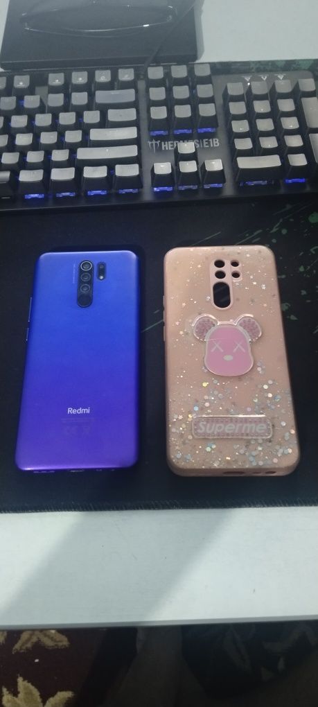 Redmi 9 Sunset Purple 4/64gb Holati Alo ishlashi zoʻr