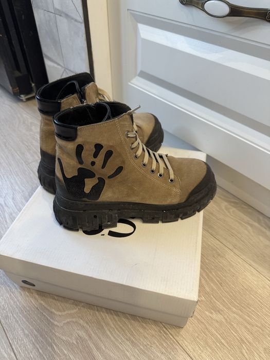 Дамски боти естествена кожа