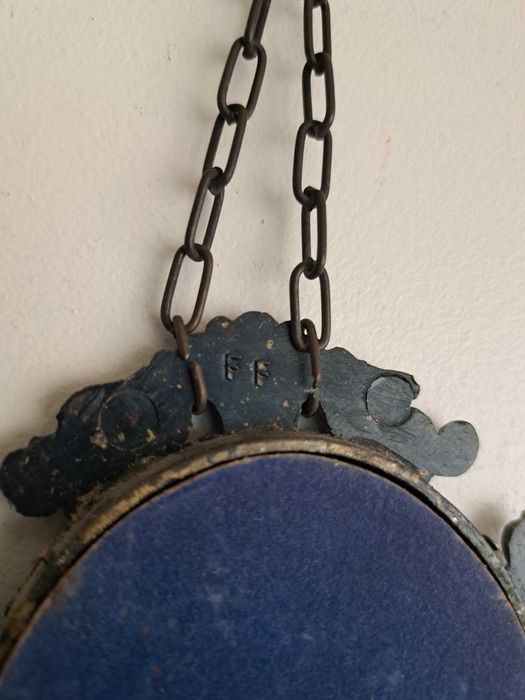 Poză vintange cu ramă din bronz