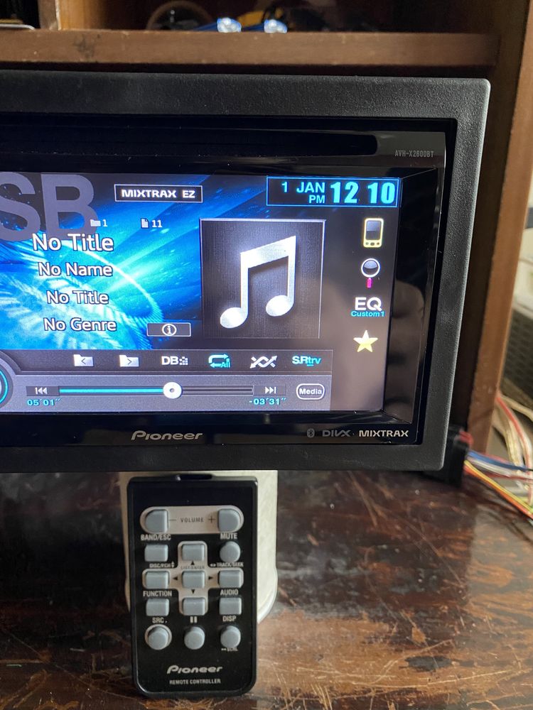 Pioneer AVH-X2600BT -ТОП!! - MIXTRAX - USB Bluetooth CD DVD сд радио