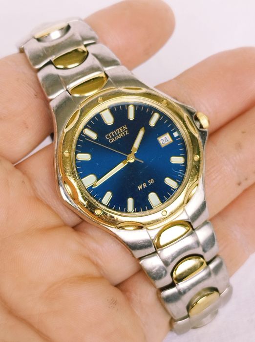 Ceas unisex Citizen WR50, cu Quartz, din oțel inoxidabil.