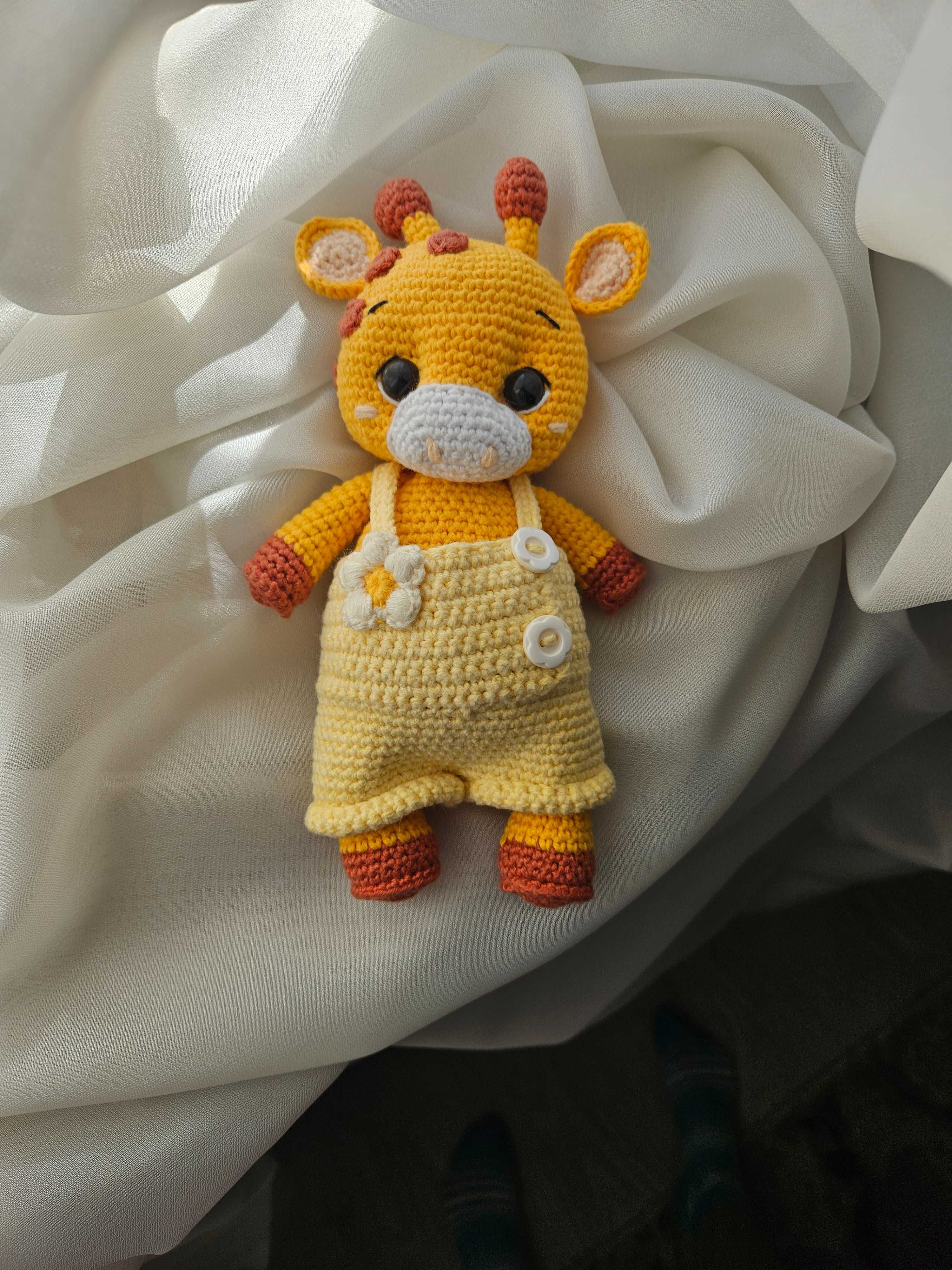 Вязаные игрушки ручной работы