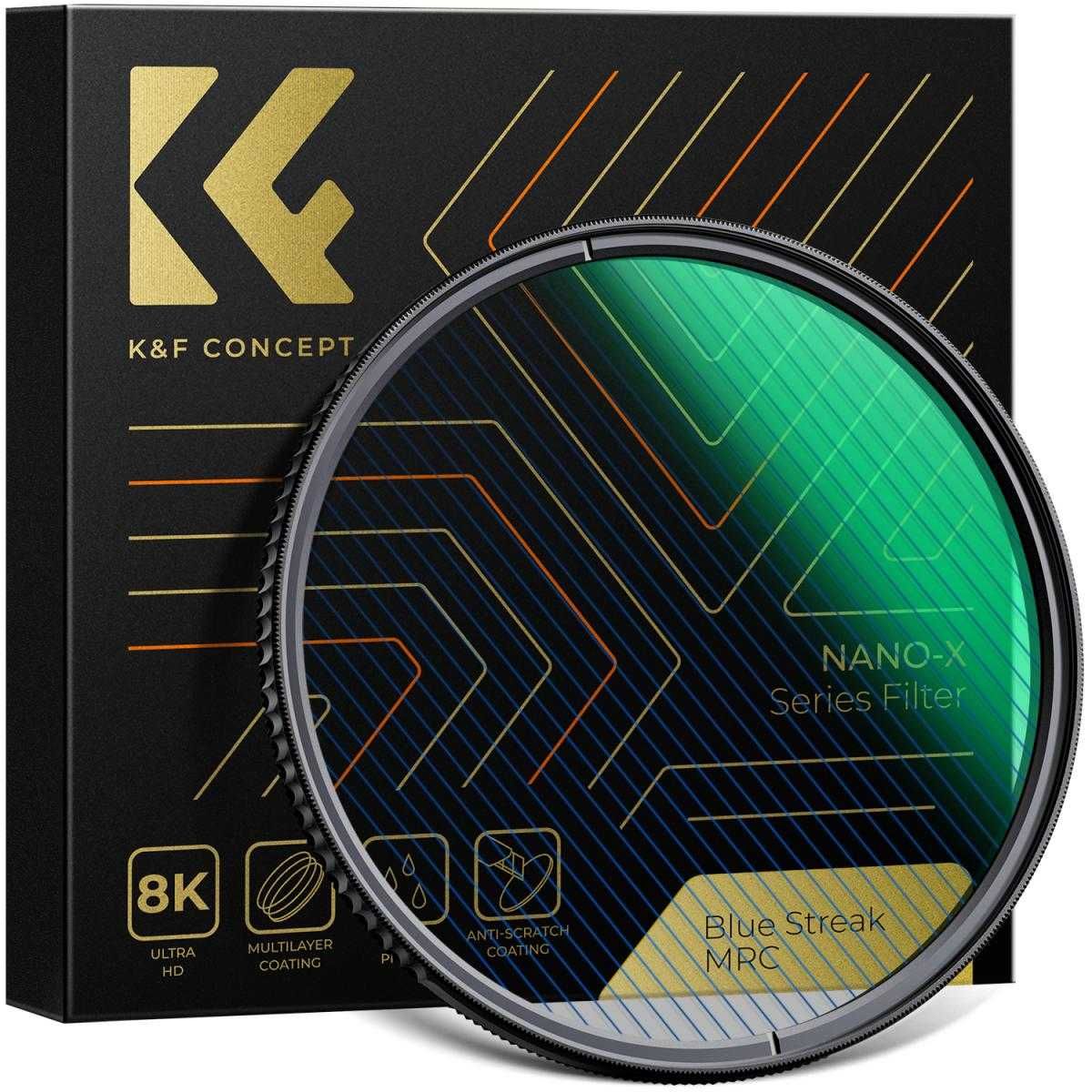 K&F Concept Nano X Blue (2mm) Streak филтър