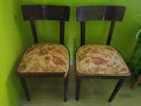 Scaune vechi restaurate partial