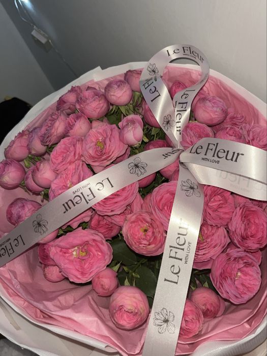 Цветы, свежий большой букет