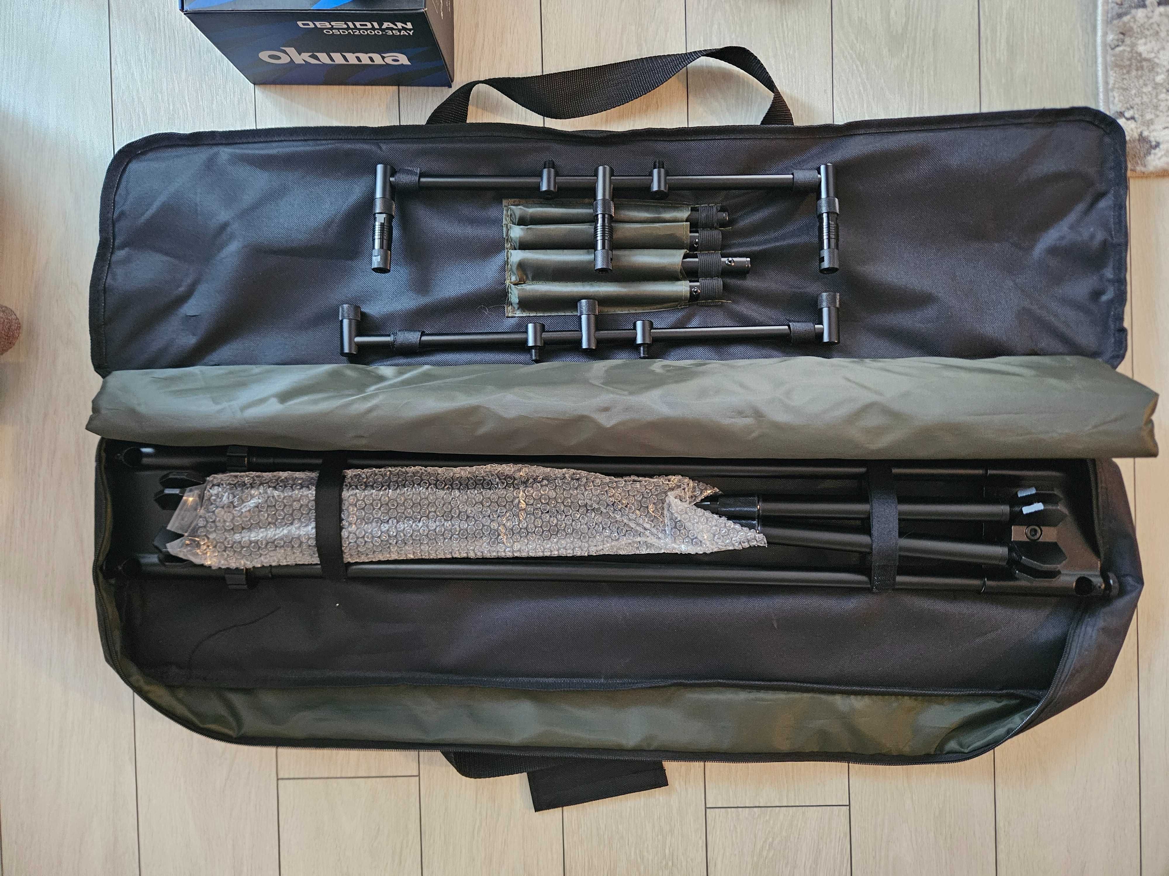 NOU!!! Vand 3 Okuma LS-6k, 3 Okuma Obsidian , Rod Pod Delphin RPX 4