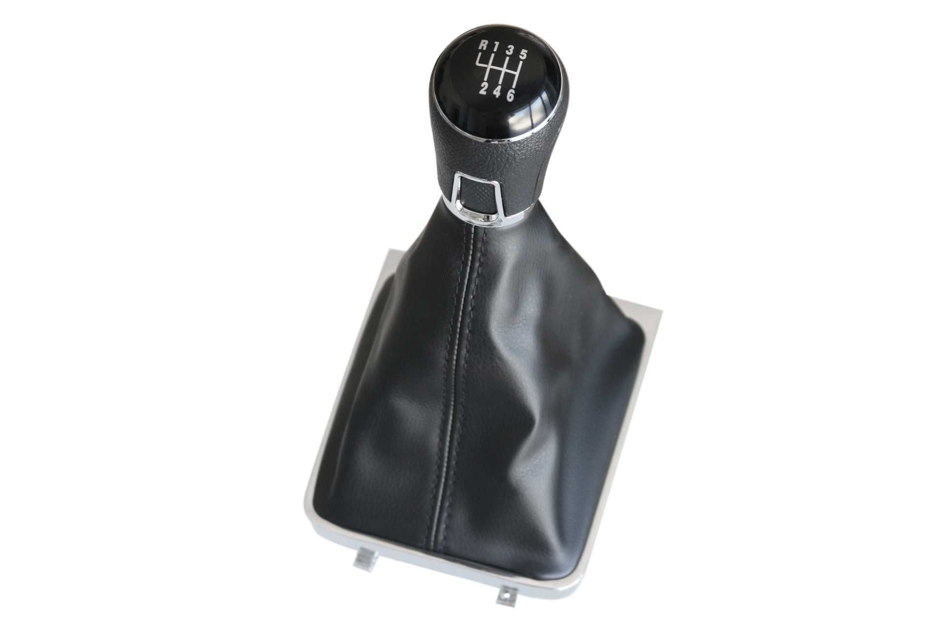 Топка с маншон кожа кожичка Пасат VW PASSAT 3C B6 2005>2010 6 скорости