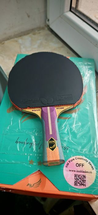 HM Blades ALC off cu Dignics 09c și Tenergy 05 hard