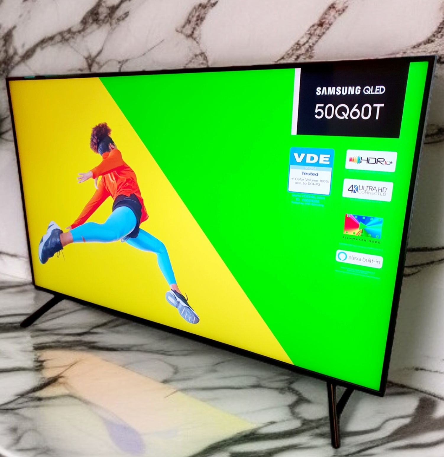 Телевизор - Samsung 50 ИНЧА - QLED - SMART TV - 4K !