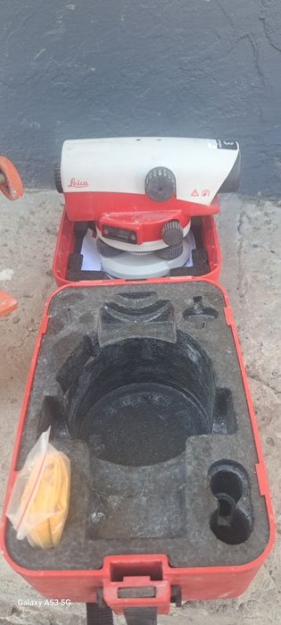 Laser topcon si nivel leica