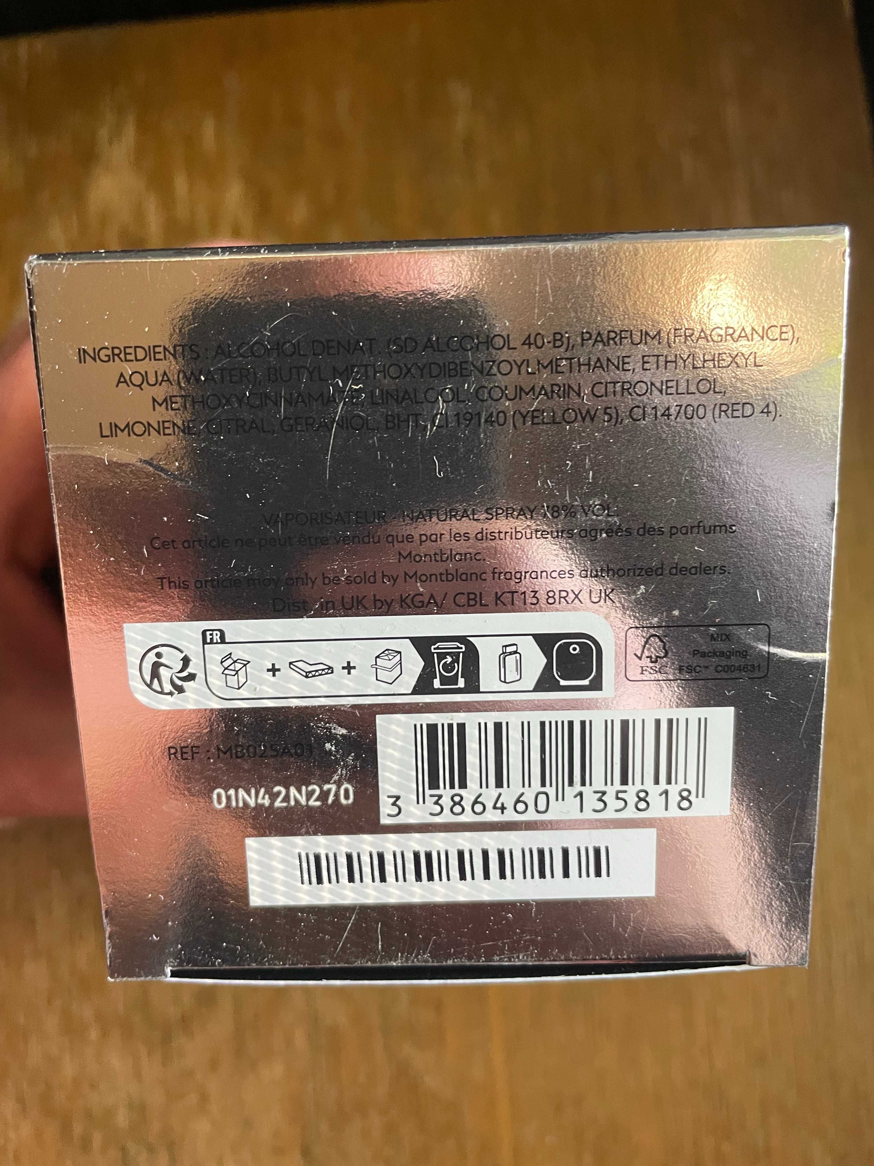 Mont Blanc Explorer Platinum 100 ml EDP Мъжки оригинален парфюм