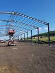 Vand hală metalică 11m lățime cu 22m lungime si 3 Sau 4 m înăltime la