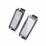 Set 2 Lampi Numar LED Portbagaj Renault Megane Laguna 2 3 Clio Fluence