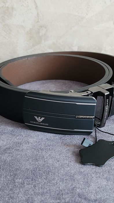 Оригинален мъжки колан ARMANI двулицев