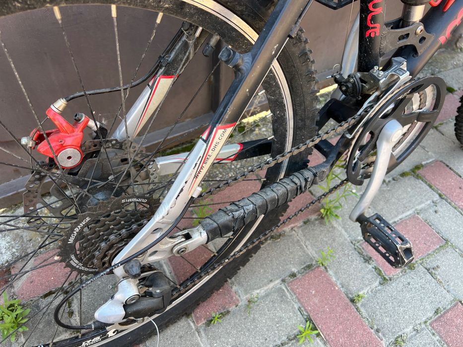 Bicicletă MB în stare f buna, cadru ALU, toate piesele de calitate