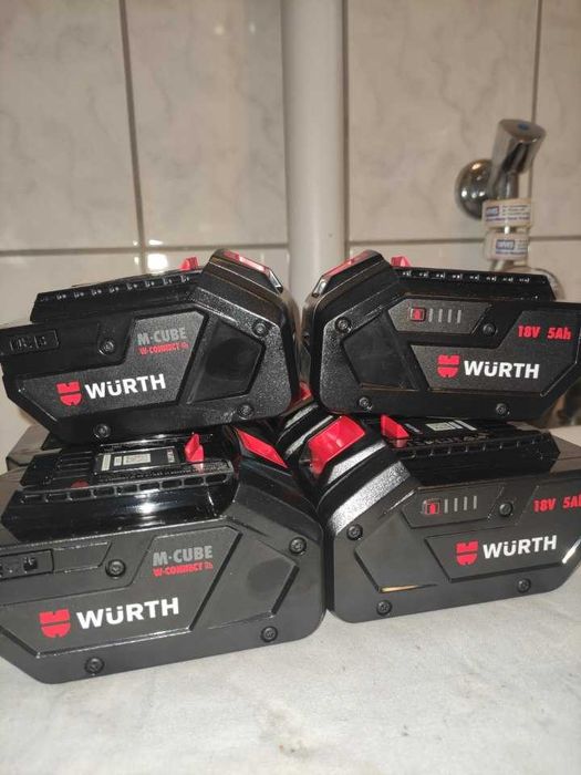 Acumulatori Wurth M Cube model nou 2024 , produse noi originale Würth