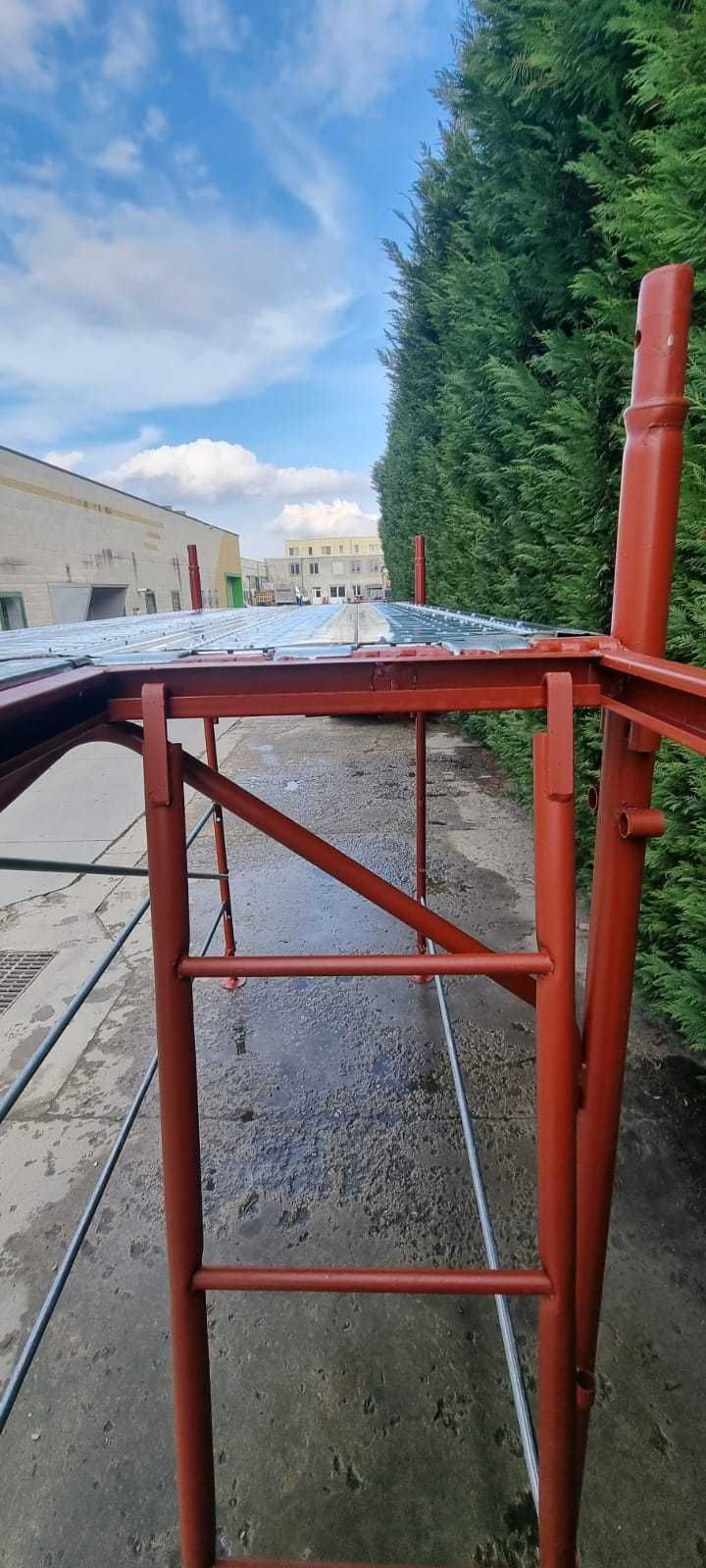 Schela fixa pentru fatada, schela metalica de exterior pasul de 2,5 m