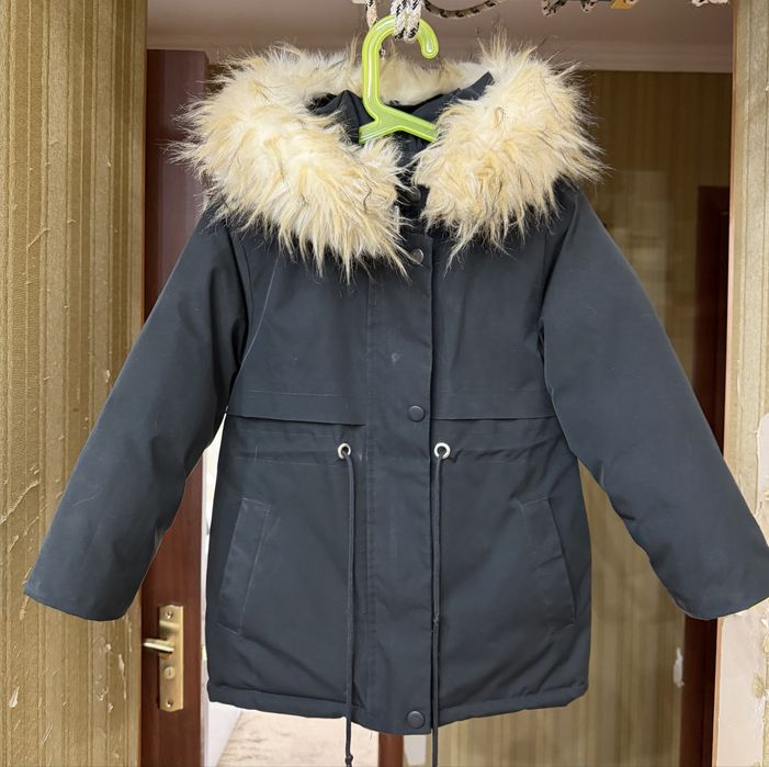 Зимняя Куртка Парка детская для девочки