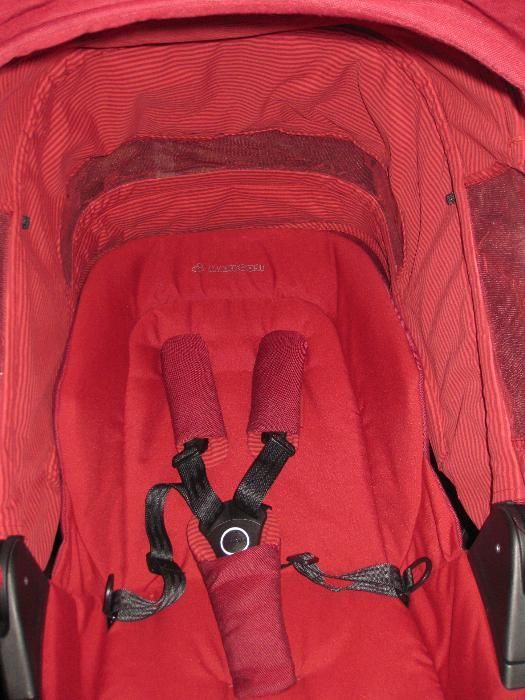 Чисто нова Maxi Cosi Mura Plus 3 Robin Red 2 в 1 с кош за новородено