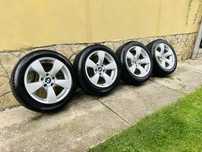 Jante Bmw 5x120 + Cauciucuri Iarna  225/50/17 -Stare foarte buna