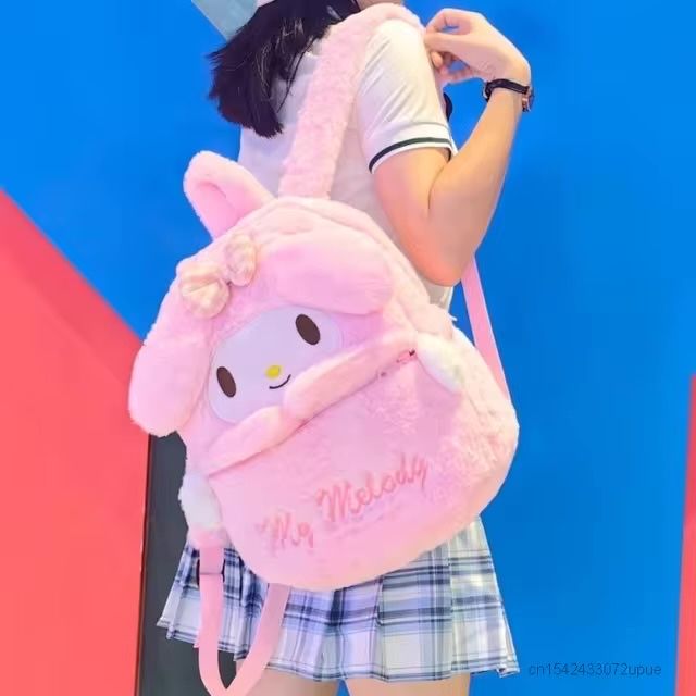 Плюшена раница Куроми Kuromi Melody