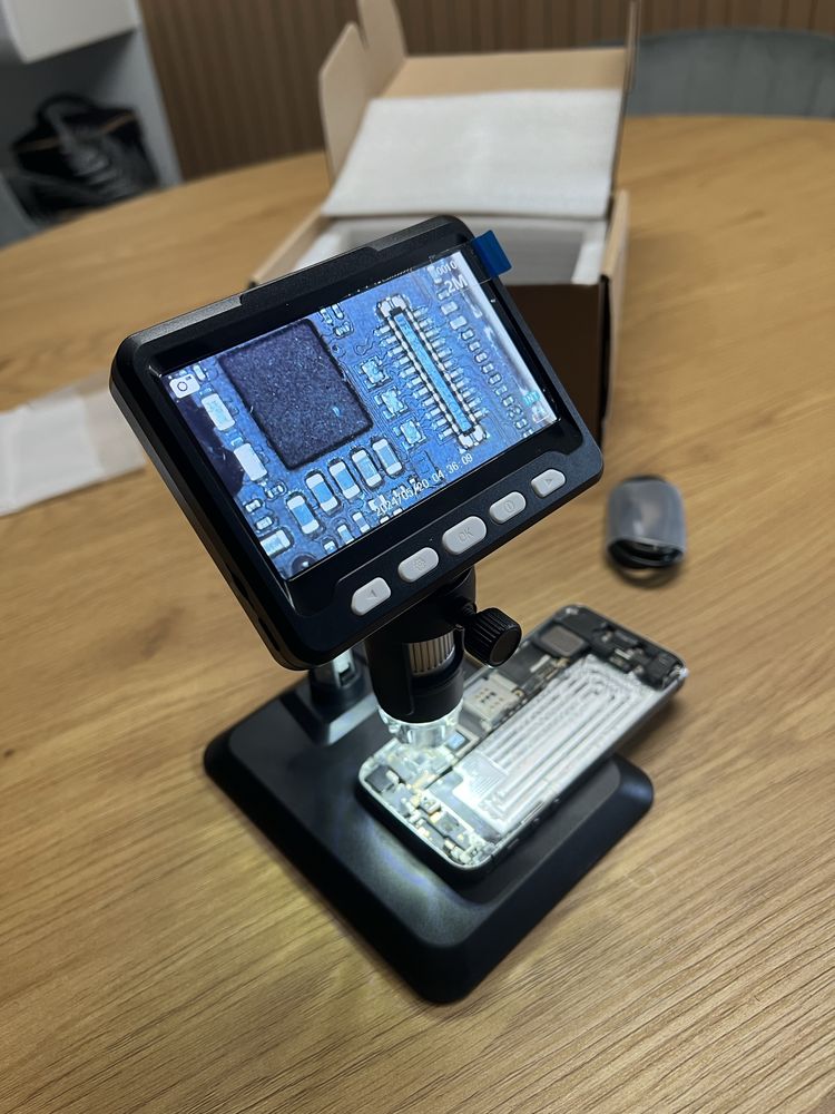 Microscop Digital,ecran 4.3 inch,compatibil PC,NOU