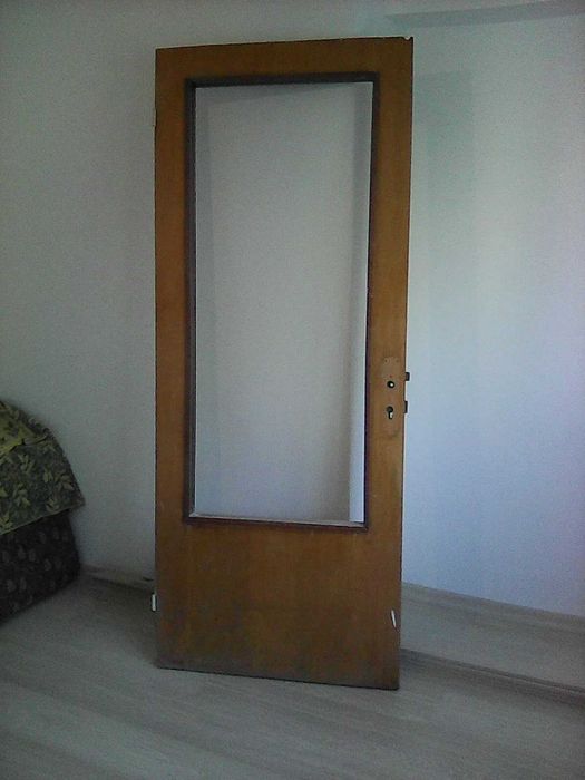 4 Usi cu GEAM ORNAMENT apartament Casa Tamplarie Lemn Amenajari