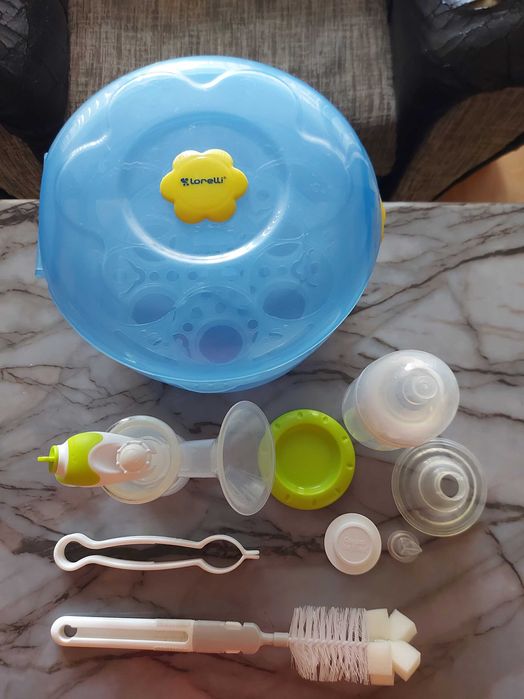 Помпа за кърма и стелилизатор за шишета!