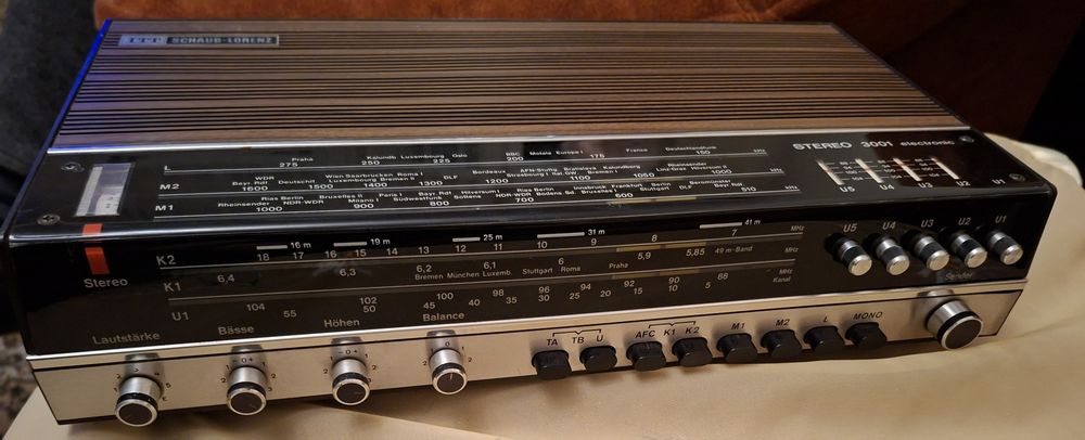 Receiver ITT Schaub Lorenz Stereo 3001 KW|UKW|LW|MW