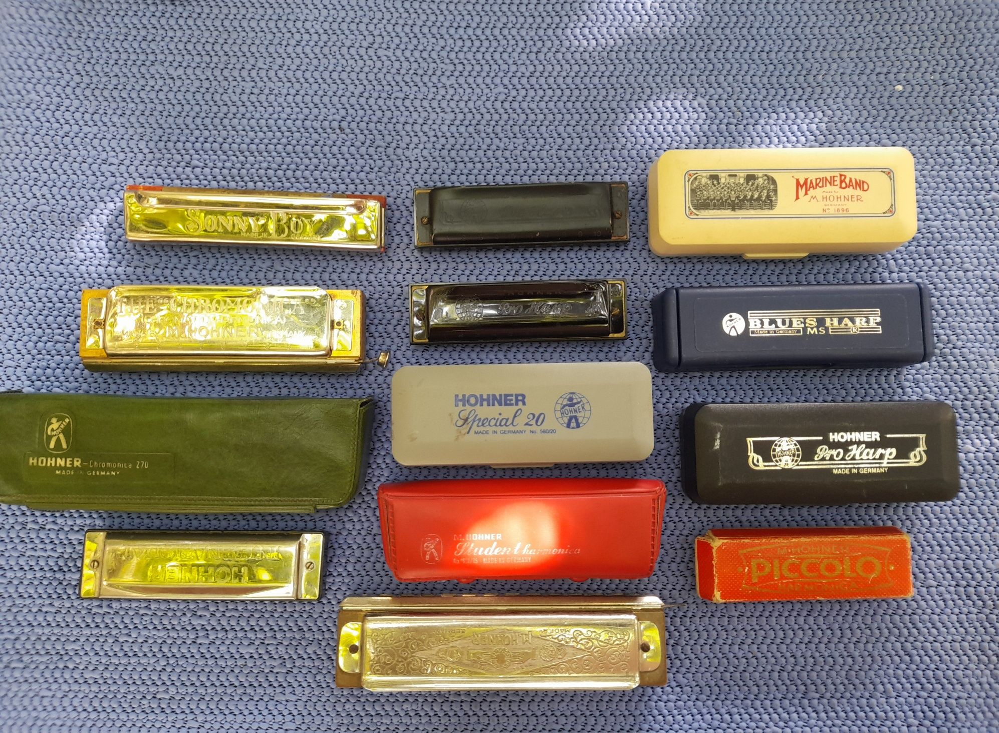 colectie muzicute Hohner (instrumente muzicale)