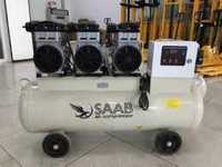 Бесшумные воздушные компрессоры SAAB 100L