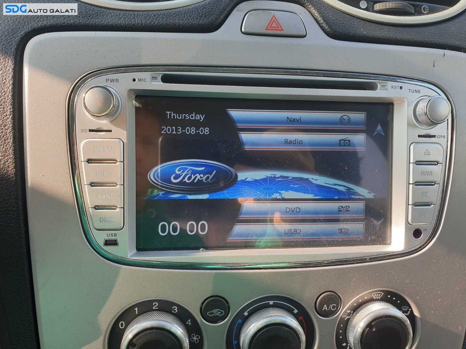 Navigatie GPS Radio CD DVD Player USB Auxiliar Android Ford Focus 2 2004 - 2010