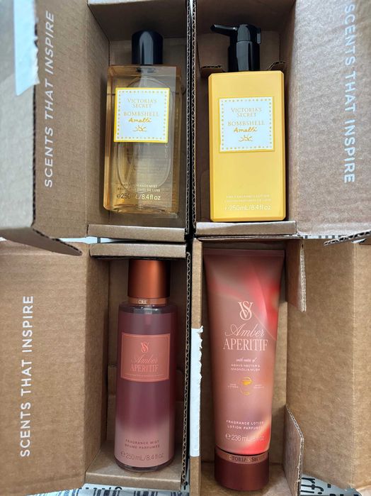 Victoria’s Secret козметика за тяло,Bombshell Amalfi, Vanilla душ гел