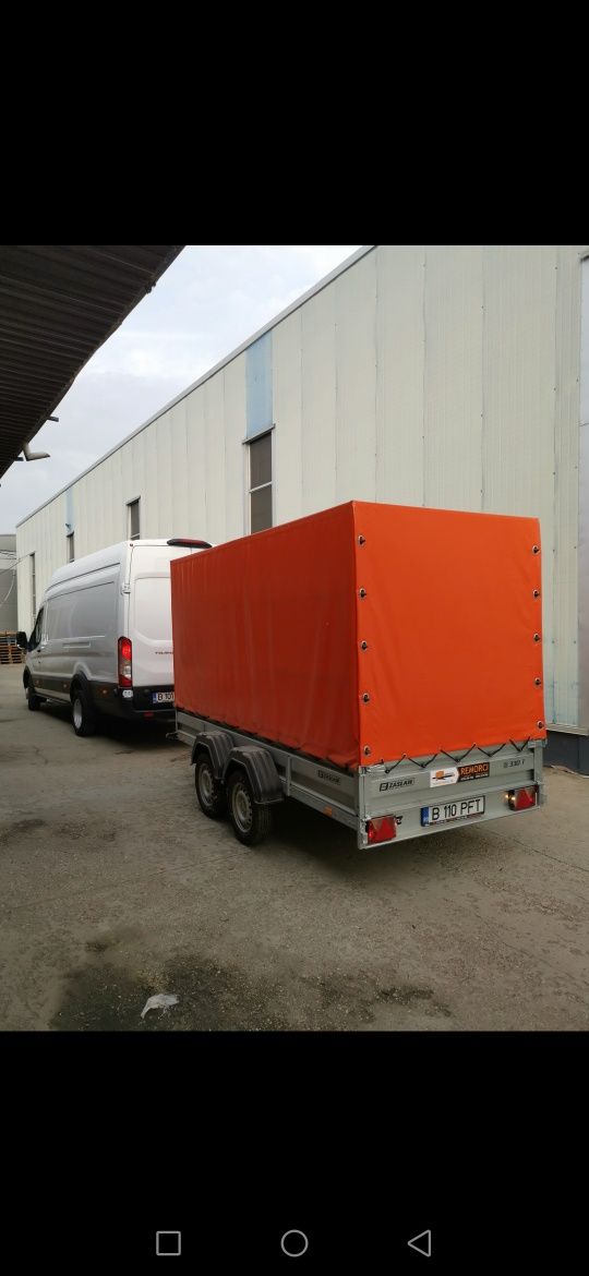 Vand Remorcă Zaslaw 750 kg pt 4 europaleti