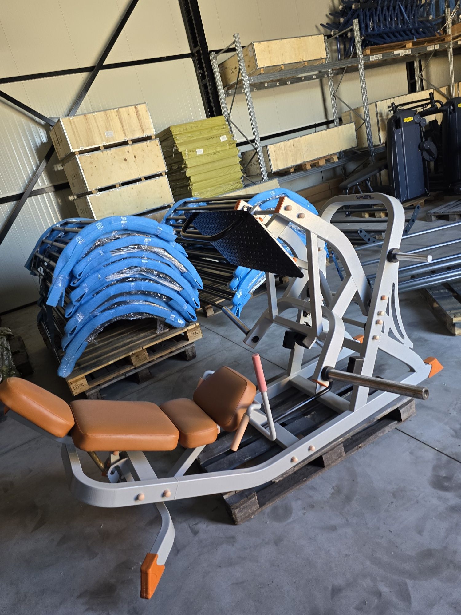 Leg press със свободни тежести Vasil gym