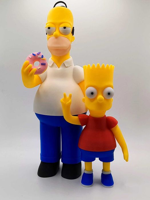 Figurina The Simpsons Bart decor birou print 3D