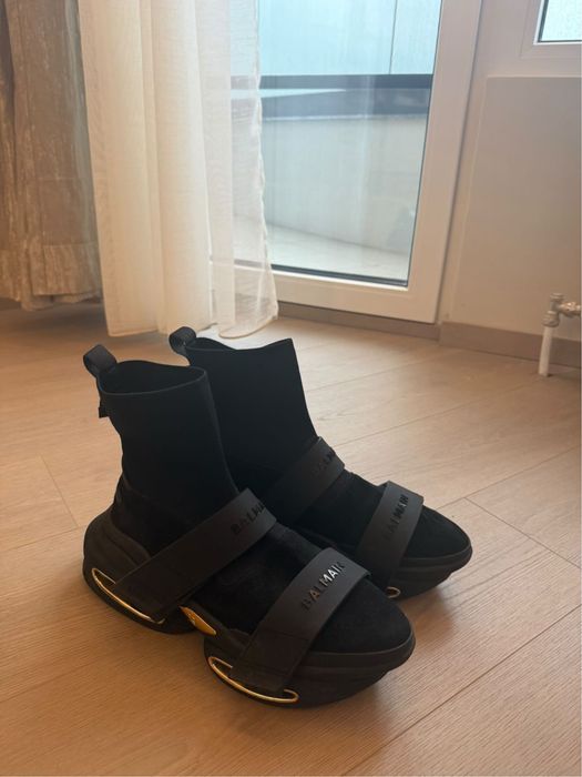 Balmain B-Bold high-top sneakers 44 номер.