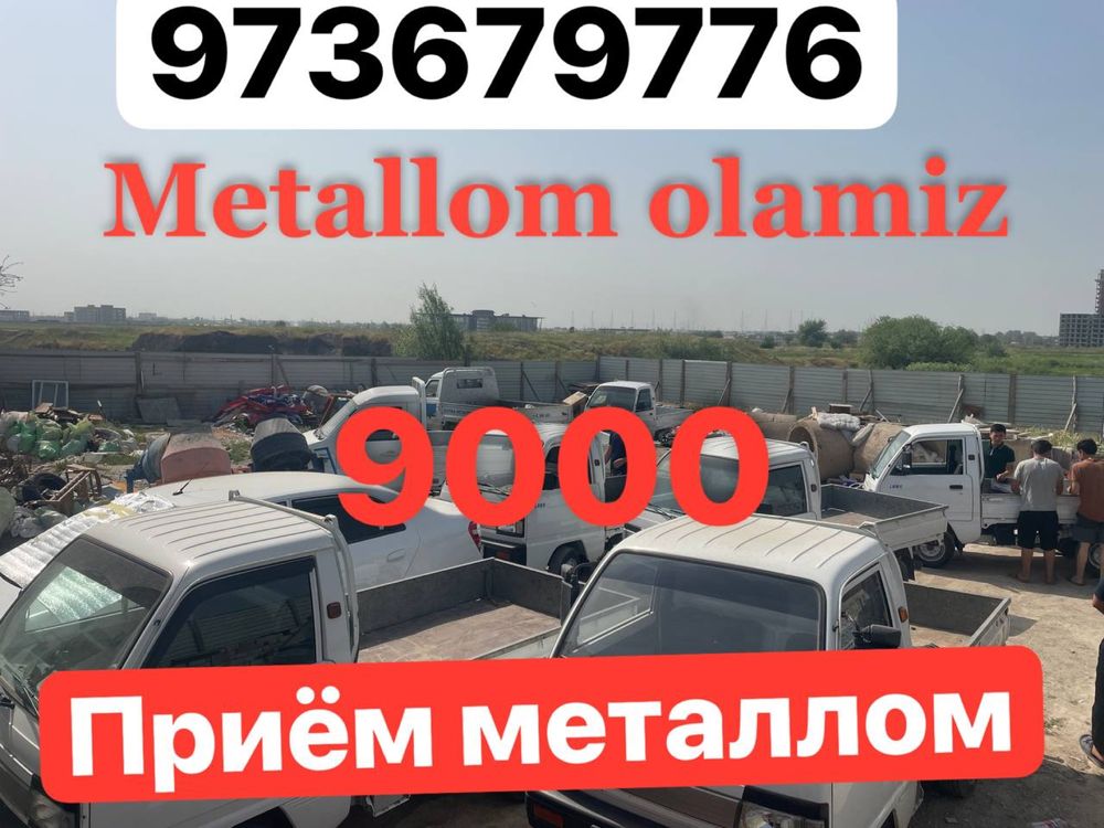 Metallom olamiz.