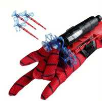 Lansator Manusa Spiderman copii Jet Rotativ 6 ventuze cadoul ideal