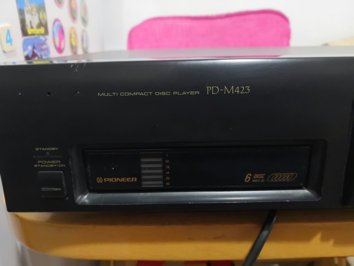 Multi compact disc player pioneer PD-M423