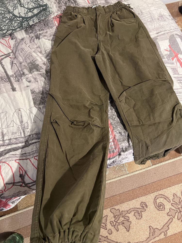 Bershka parachute pants