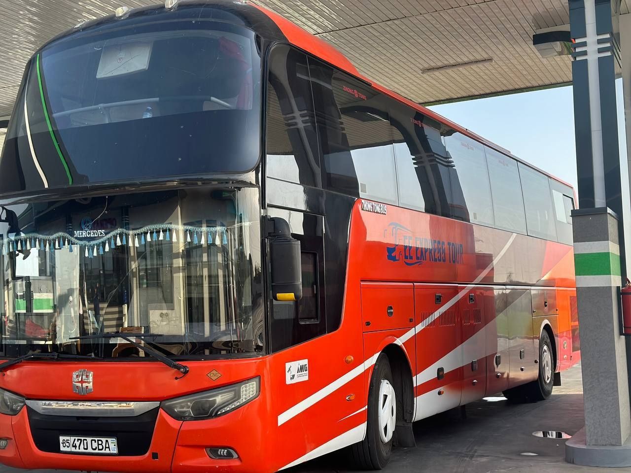 AVTOBUS bor.  avtobus xizmatlari