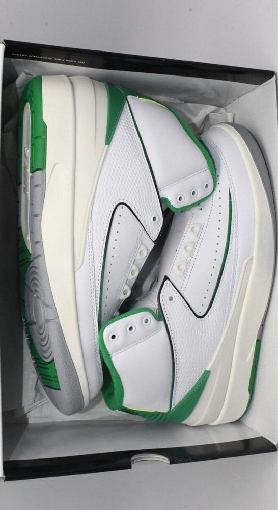 Jordan Retro 2 Lucky Green 44,5 EUR, 10,5 US