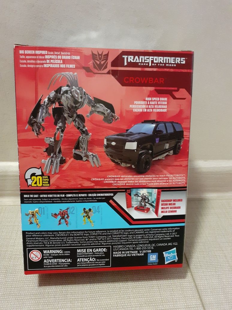 Figurina Transformers Studio Series - Crowbar