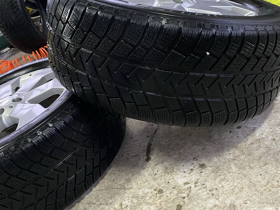 Set jante mercedes Ml350 cauciucuri iarna