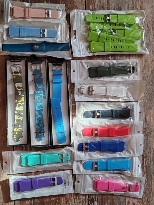 Curea smartwatch 22mm telescop quickrelease  silicon pt Samsung Huawei