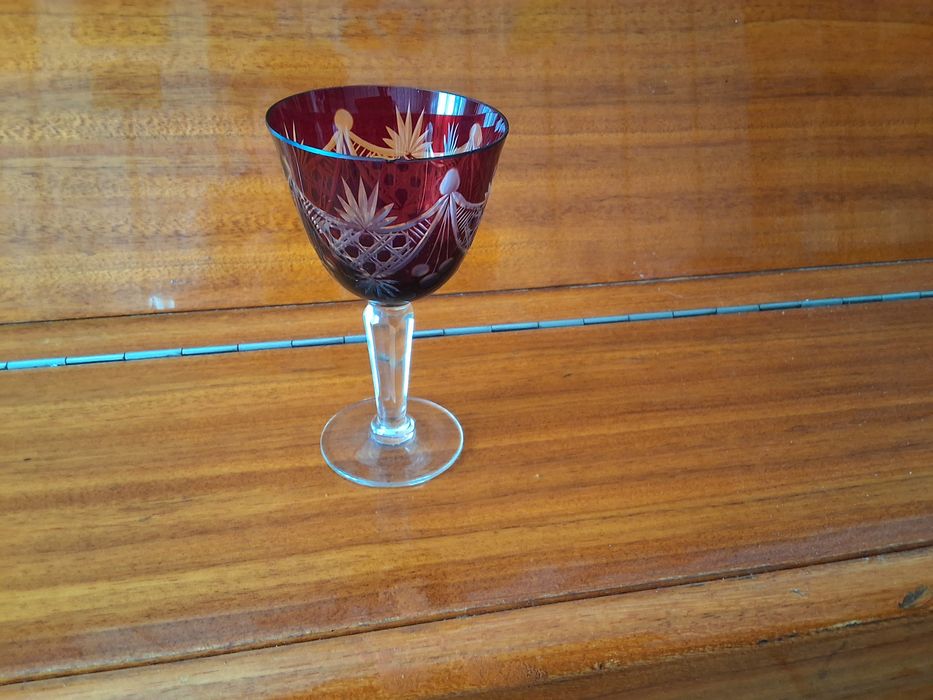 Фужер богема чешский