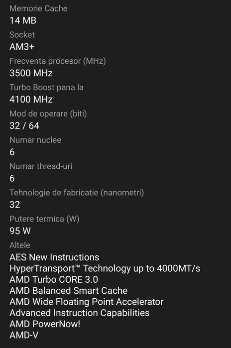 Placa de bază MSI gaming+procesor AMD  FX X6 6300+16 Gb RAM