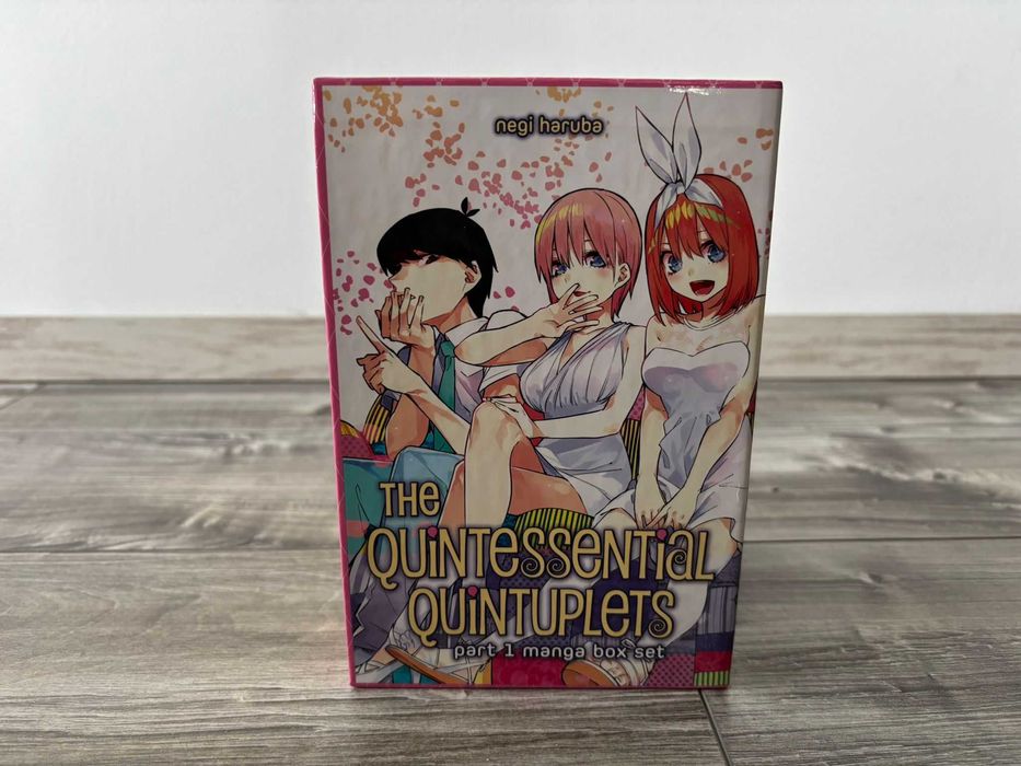 Manga – The Quintessential Quintuplets (vol1-7, Box Set Part 1)